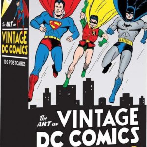 The Art of Vintage DC Comics: 100 Postcards (Gift for Vintage Comic Book Fan, Art Note Card Set)