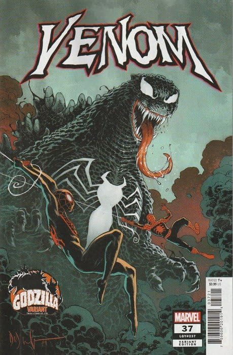 Venom (5th Series) #37A VF/NM ; Marvel comic book | Godzilla Variant Miles Morales Spider-Man