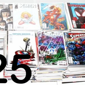 HUGE COMIC BOOK LOT 25 MARVEL DC INDY SUPERMAN BATMAN X-MEN NO DUPLICATES – Hot choice