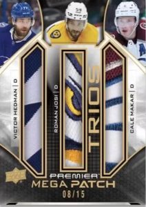 2022-2023 NHL Upper Deck Premier Sports Card Set Review and Checklists 19