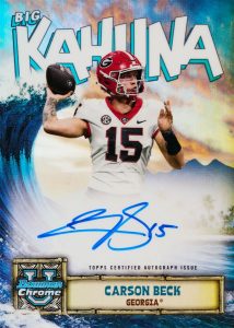 2024 Bowman University Chrome Football Cards Review and Checklist 14