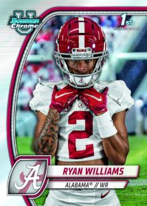 2024 Bowman University Chrome Football Cards Review and Checklist 3