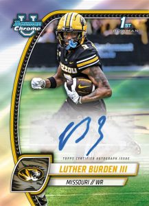 2024 Bowman University Chrome Football Cards Review and Checklist 7