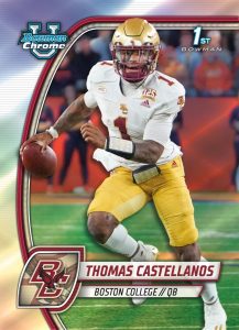 2024 Bowman University Chrome Football Cards Review and Checklist 9