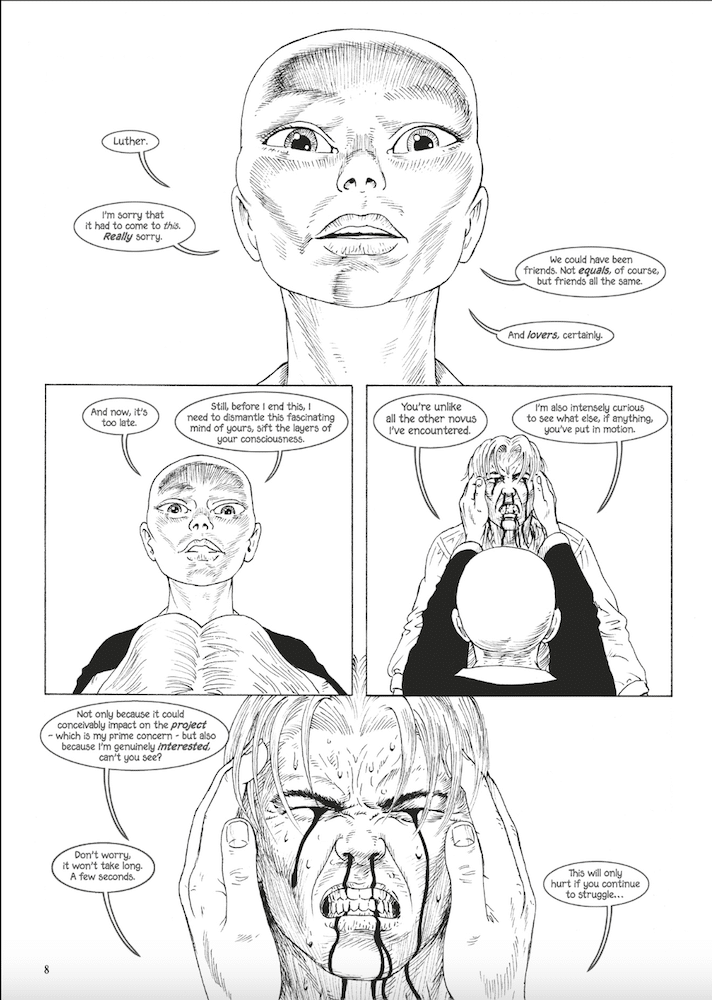 Page from The Legend of Luther Arkwright