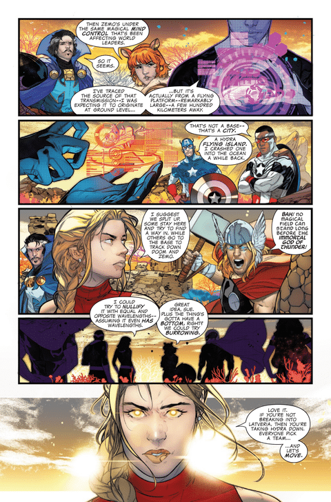 Heroes are not happy with the Doom/Zemo team up.