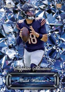 2024 Topps Chrome Sapphire Football Set Review and Checklist 3