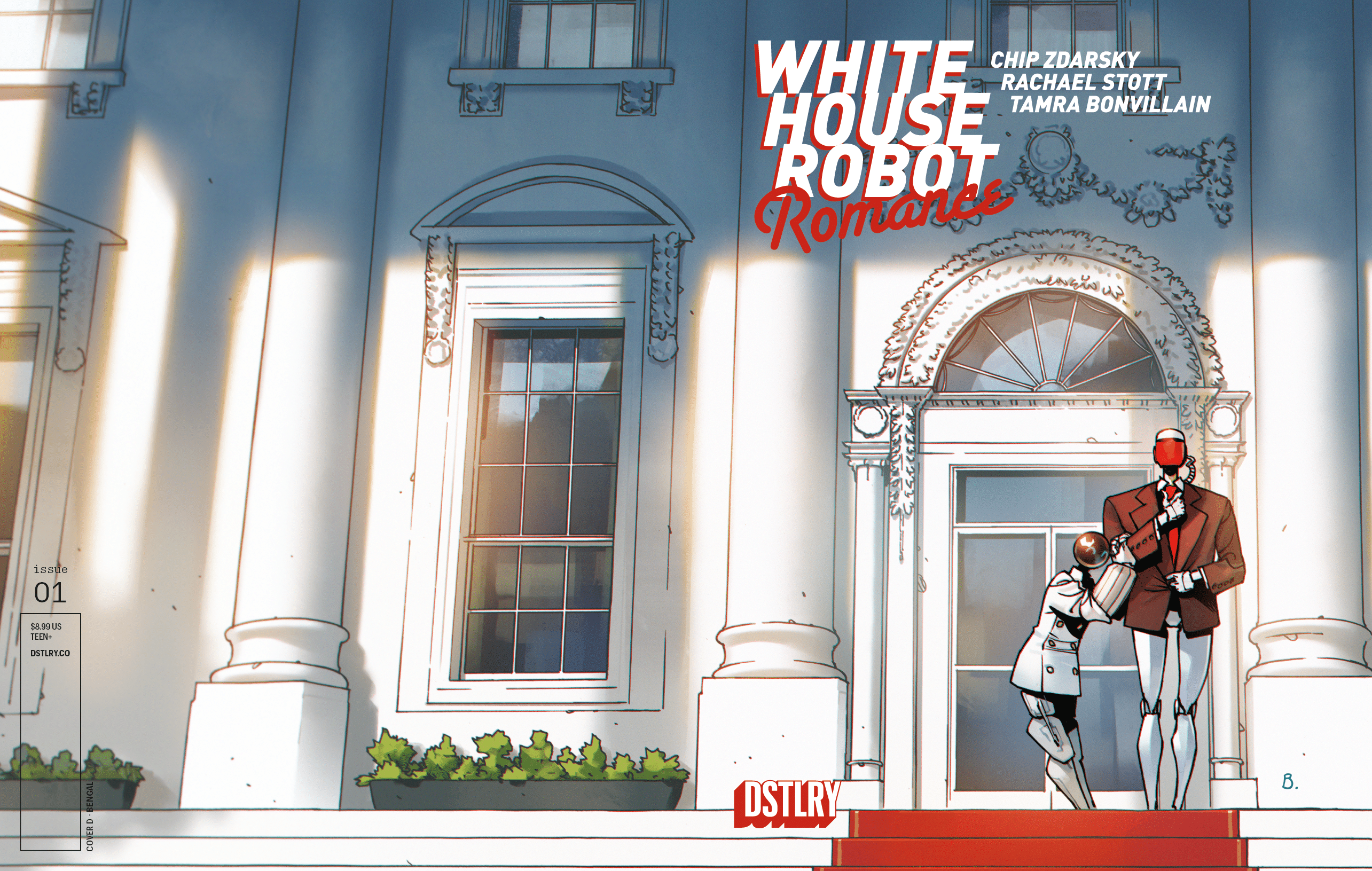 White House Robot Romance #1 Cover D by Bengal