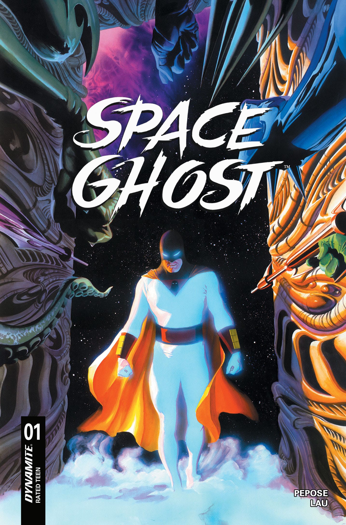 Alex Ross cover Space Ghost #1