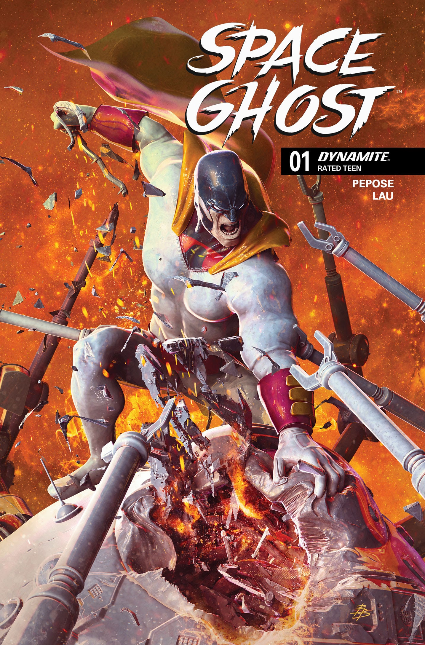 Bjorn Barends cover Space Ghost #1