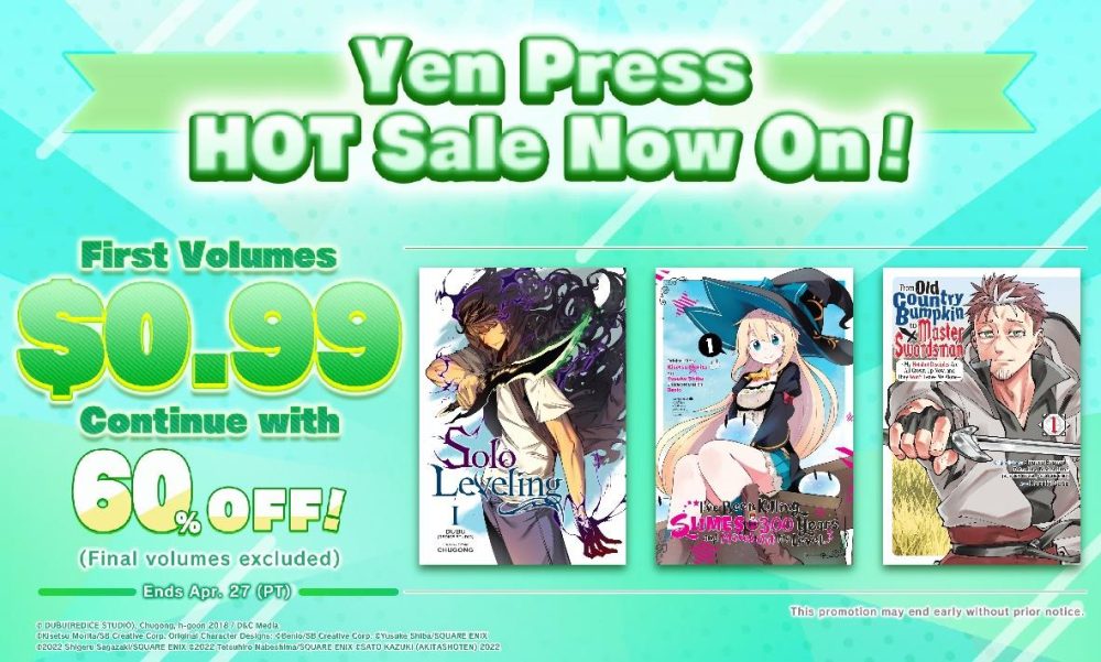 Manga Mirai Yen Press sale