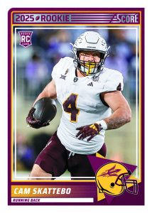 2025 Score Football Set Review and Checklist 8