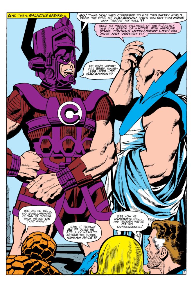 coming of galactus
