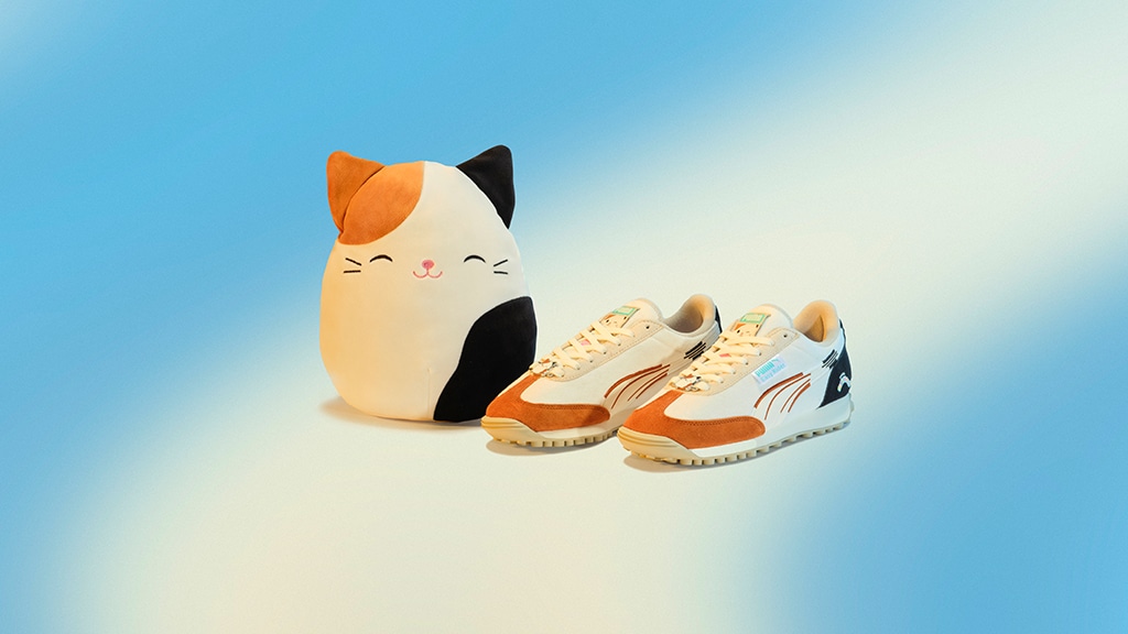 Jazwares and Puma team up for Squishmallows collection.