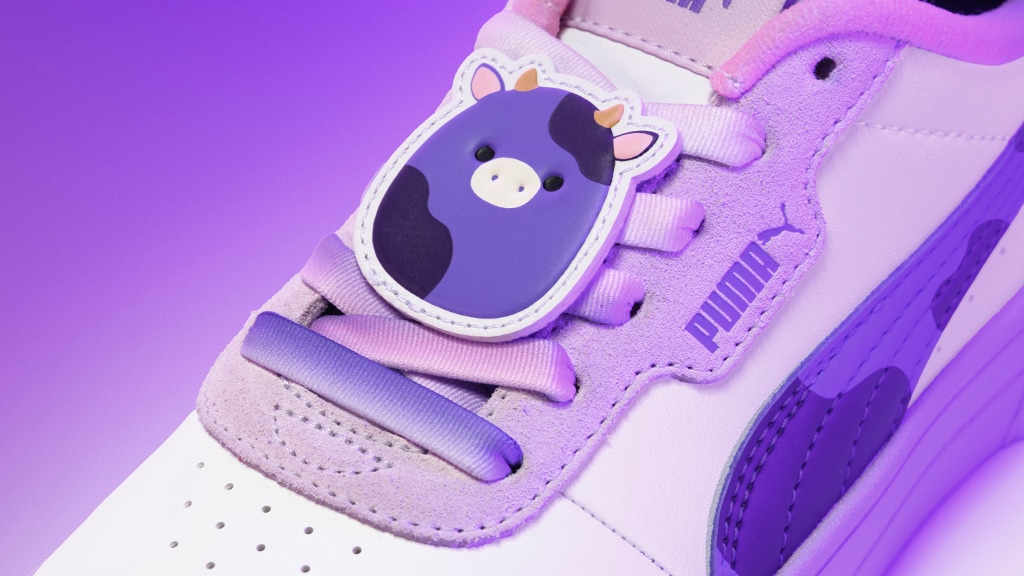Jazwares and Puma team up for Squishmallows collection.