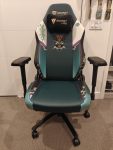 Anterior view of final product Secretlab Genshin Impact collab chair