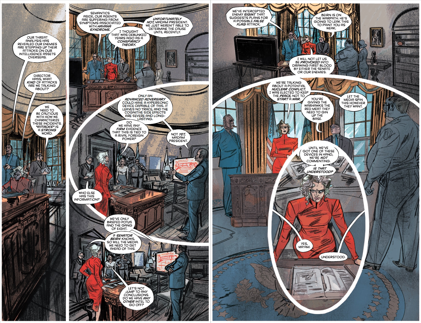 THE EXORCISM AT 1600 PENN interiors 4