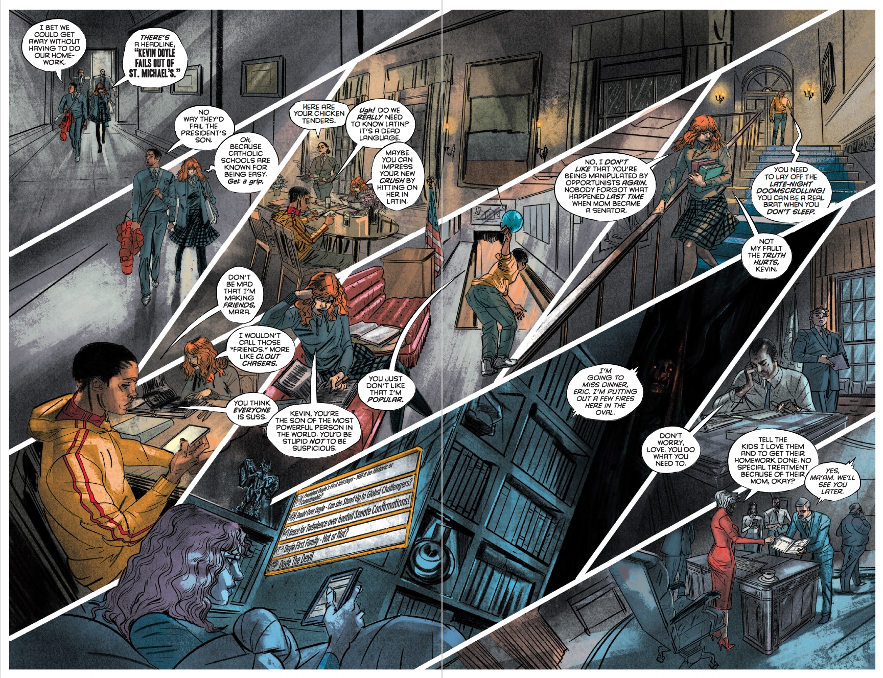 THE EXORCISM AT 1600 PENN interiors 5