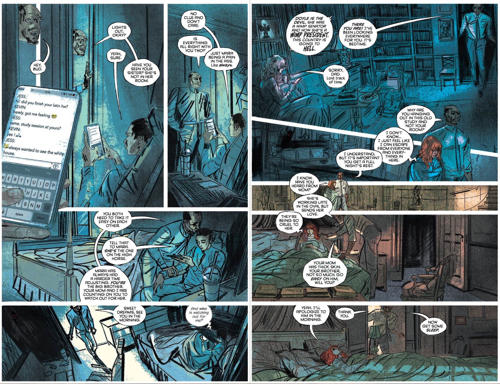 THE EXORCISM AT 1600 PENN interiors 6