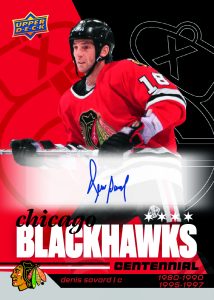 2025-26 Chicago Blackhawks Centennial Retail Set Review and Checklist 7