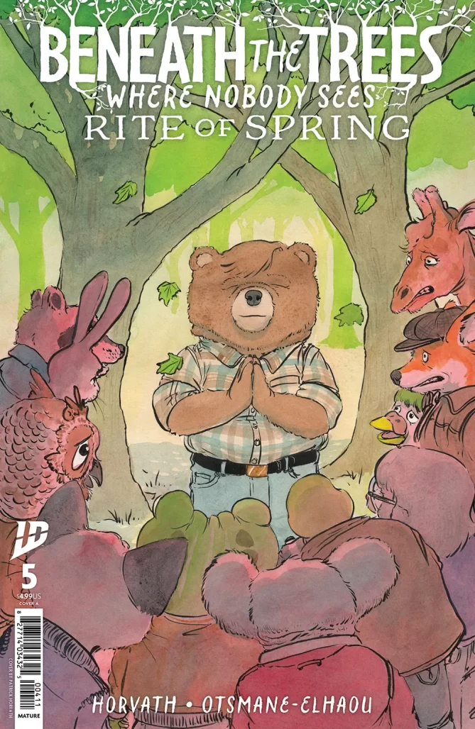 Beneath the Trees Where Nobody Sees: Rite of Spring #5 cover by Patrick Horvath