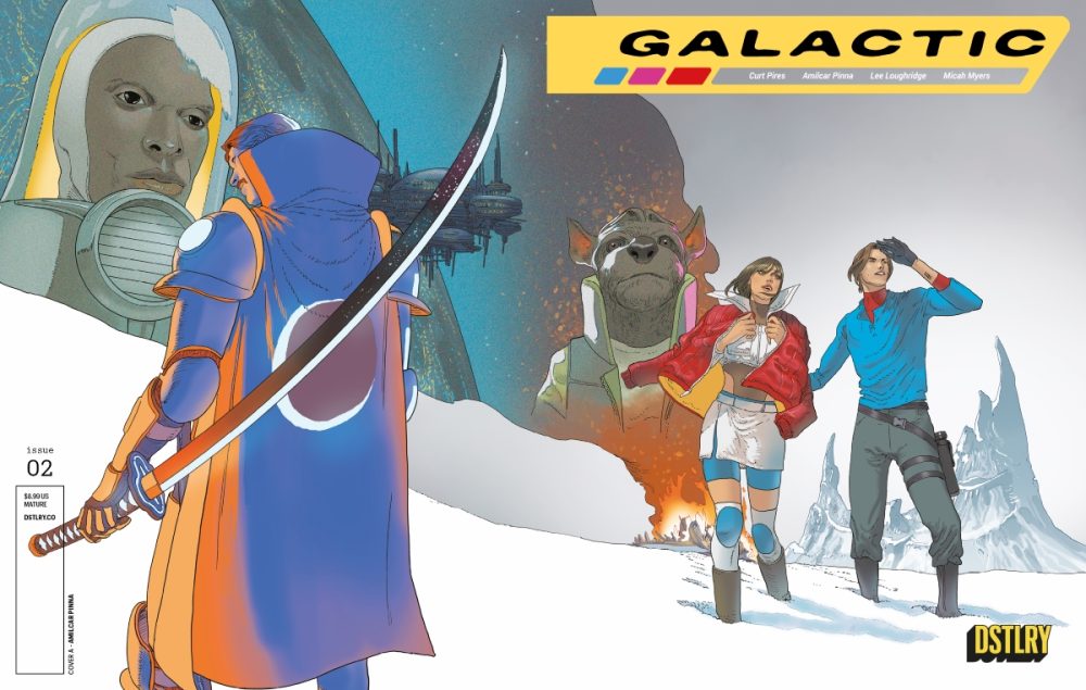 Galactic #2 Cover A by Amilcar Pinna