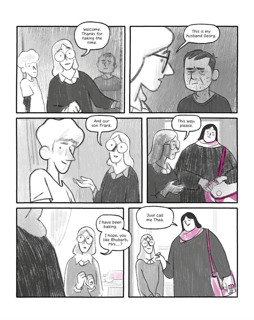 Pink Monsters sample pages