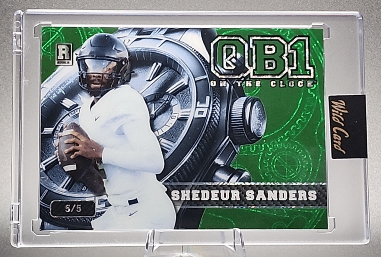 Wild Card Shedeur Sanders card