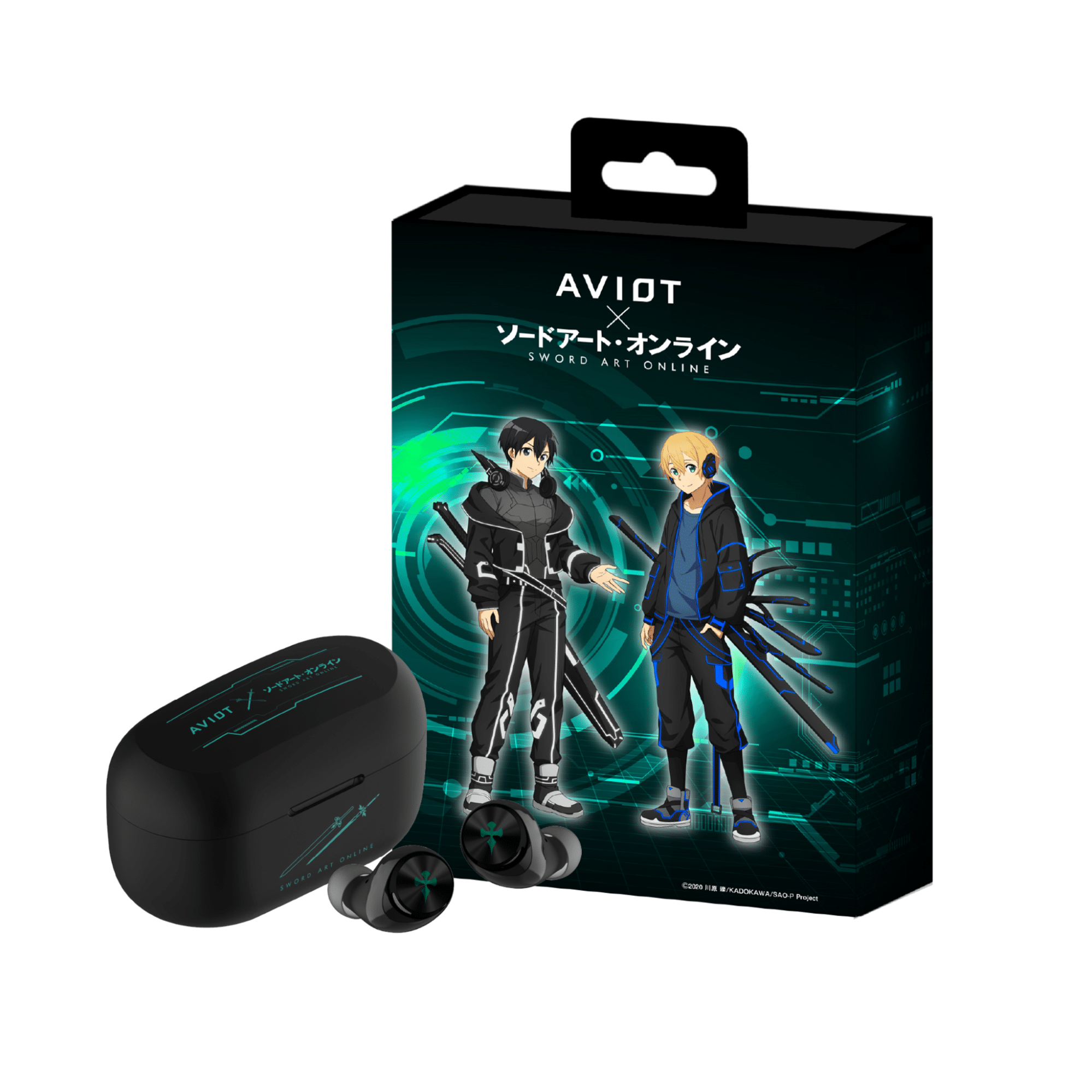 AVIOT Sword Art Online TE-D01v-SOB (Hero Model) wireless earbuds amazon black friday sale