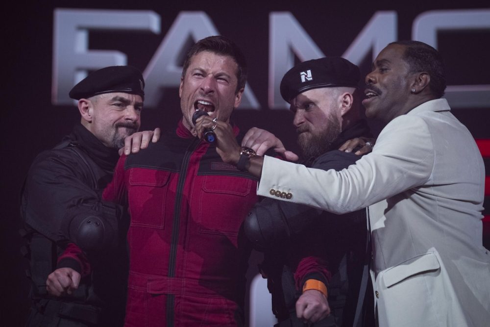 Glen Powell gets real angry as Coleman Domingo riles him up