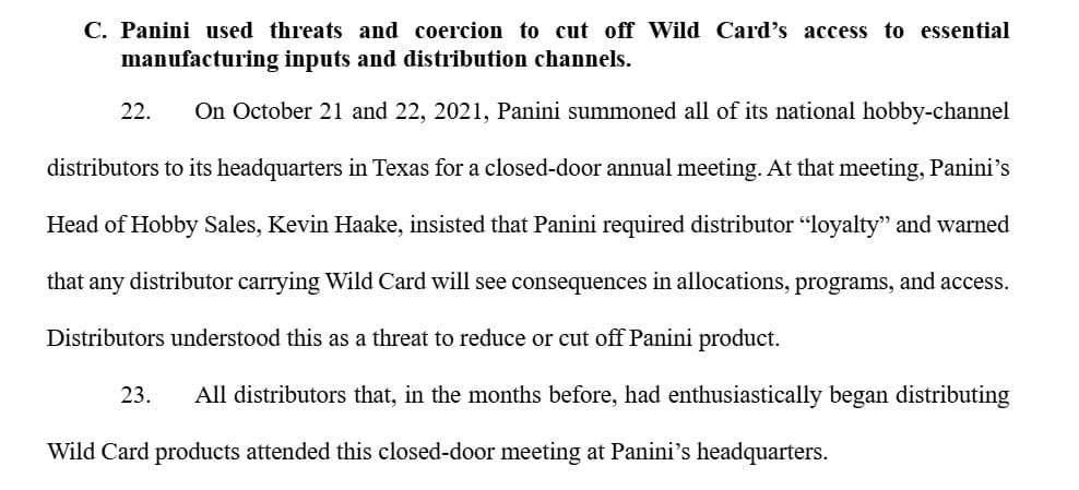  Wild Card Inc Legal Complaint 1