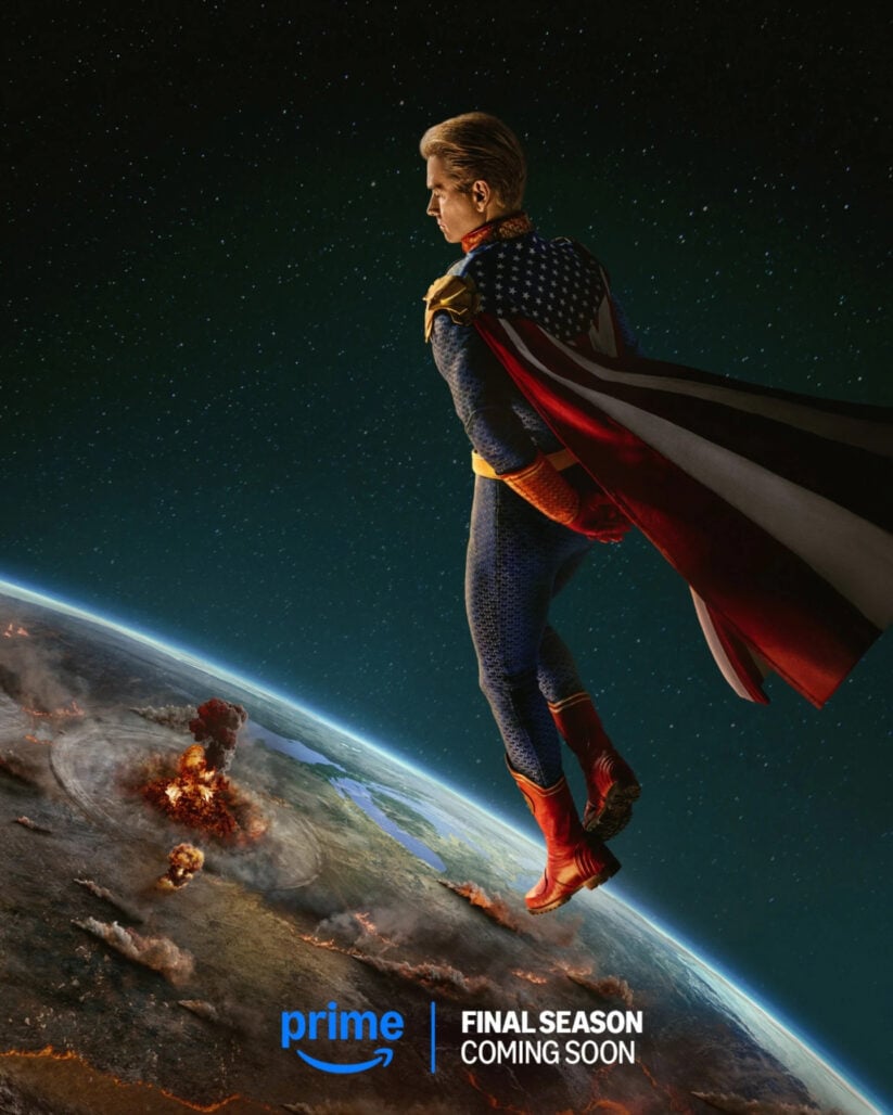 The Boys season 5 Homelander key art