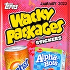 2022 Topps Wacky Packages Monthly Series Stickers Trading Cards Checklist
