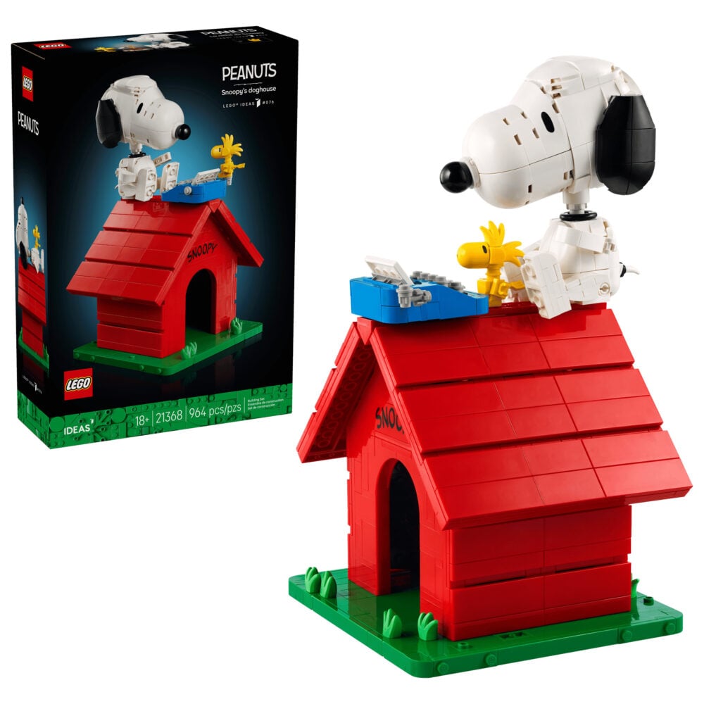 LEGO Peanuts Snoopy's Doghouse front box art