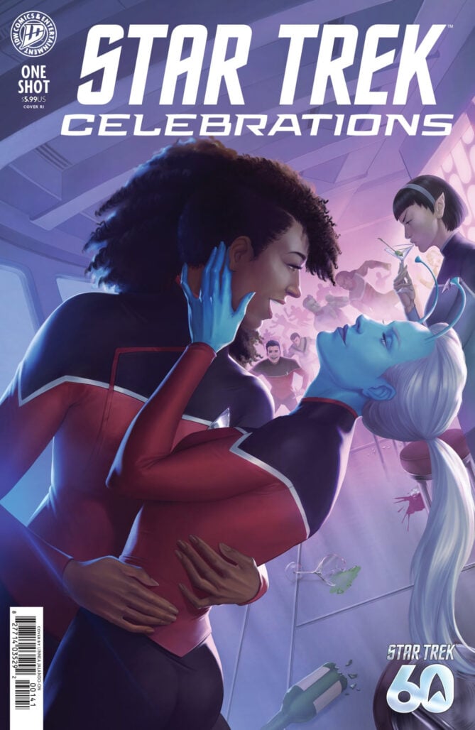 Star Trek Celebrations 2026 cover RI 1:15 by Linnea Jalando-on