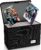 Comic Book Storage, Comic Book Box, 15.8″ X 7.8″ X 11.8″, Collapsible Comic Short Box, Holds 160-180 Comic Book, Heavy Duty Comic Collection Gift Bin Container Holder Shelf (Black)